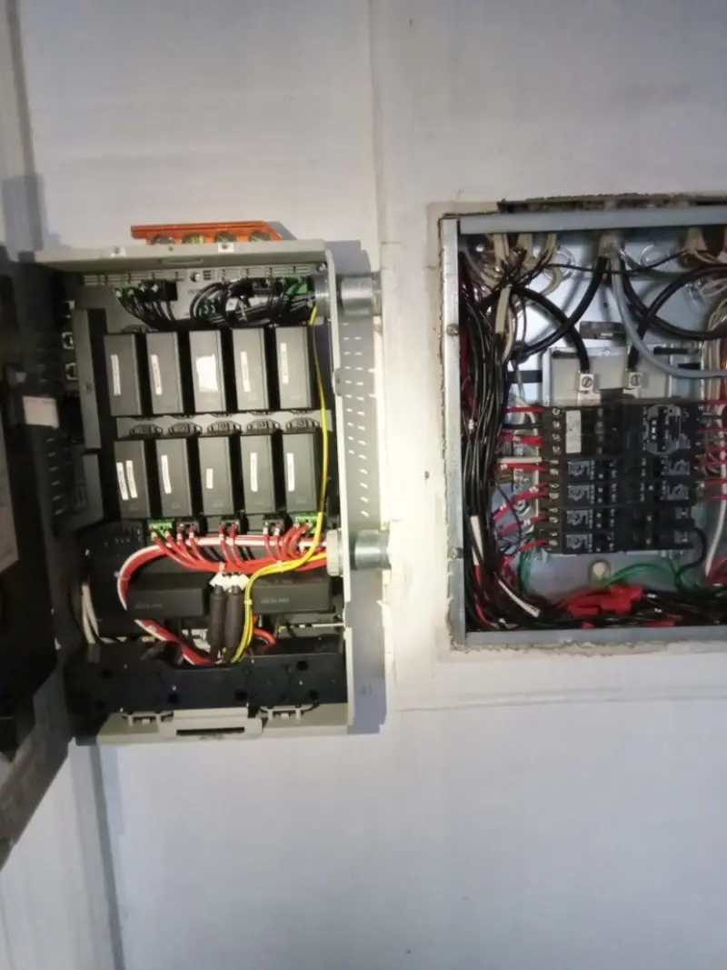 Electrical panel upgrade completed for Electrical Inspection in Denton